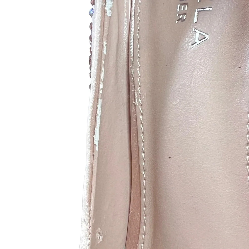 Carvela Kurt Geiger Rose Gold Lovebird Crystal-embellished Satin Stilettos - Picture 6 of 12